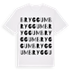 Bryggum ordlek t-shirt