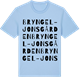 Blue Soul t-shirt med Bryngel-Jonsgården ordlek t-shirt