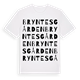 Bryntesgården ordlek t-shirt