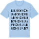 Blue Soul t-shirt med Bua Nyhem ordlek t-shirt