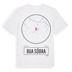 Bua Södra t-shirt – ekologisk bomull t-shirt från Pinshirt