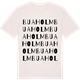 Vintage White t-shirt med Buaholm ordlek t-shirt