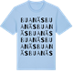 Blue Soul t-shirt med Buanäs ordlek t-shirt