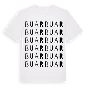 Buar ordlek t-shirt – ekologisk bomull t-shirt från Pinshirt