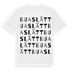 Buaslätt ordlek t-shirt
