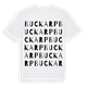 Buckarp ordlek t-shirt