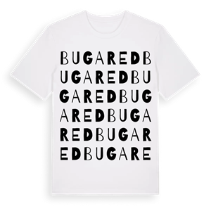 Bugared ordlek t-shirt – ekologisk bomull t-shirt från Pinshirt