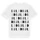 Bulid ordlek t-shirt