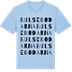 Blue Soul t-shirt med Bulsebodarna ordlek t-shirt