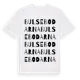 White t-shirt med Bulsebodarna ordlek t-shirt