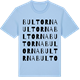 Blue Soul t-shirt med Bultorna ordlek t-shirt