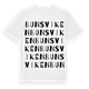 Bunsviken ordlek t-shirt