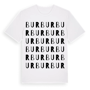 Bur ordlek t-shirt – ekologisk bomull t-shirt från Pinshirt