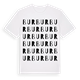 Bur ordlek t-shirt