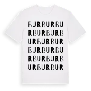 Bur ordlek t-shirt – ekologisk bomull t-shirt från Pinshirt