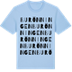 Blue Soul t-shirt med Burönningen ordlek t-shirt