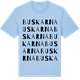 Blue Soul t-shirt med Buskarna ordlek t-shirt