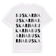 Buskarna ordlek t-shirt
