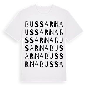Bussarna ordlek t-shirt – ekologisk bomull t-shirt från Pinshirt