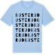 Blue Soul t-shirt med Busterud ordlek t-shirt