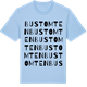 Blue Soul t-shirt med Bustomten ordlek t-shirt