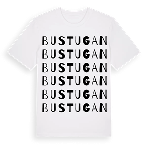 Bustugan ordlek t-shirt – ekologisk bomull t-shirt från Pinshirt