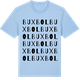 Blue Soul t-shirt med Buxbol ordlek t-shirt
