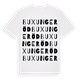 Buxungeröd ordlek t-shirt