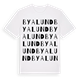 Byalund ordlek t-shirt