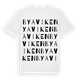Byaviken ordlek t-shirt