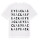 Bybacka ordlek t-shirt