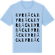 Blue Soul t-shirt med Byrbäck ordlek t-shirt