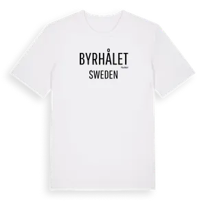 Byrhålet i Sverige t-shirt – ekologisk bomull t-shirt från Pinshirt