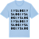 Blue Soul t-shirt med Byskog ordlek t-shirt