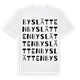 Byslätten ordlek t-shirt