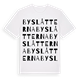 Byslåtterna ordlek t-shirt