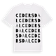 Cedersdal ordlek t-shirt