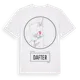White t-shirt med Dafter t-shirt