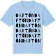 Blue Soul t-shirt med Daftön ordlek t-shirt