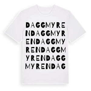 Daggmyren ordlek t-shirt – ekologisk bomull t-shirt från Pinshirt