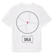 White t-shirt med Dala t-shirt