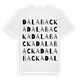 Dalabacka ordlek t-shirt