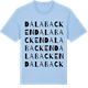 Blue Soul t-shirt med Dalabacken ordlek t-shirt