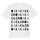 Dalabacken ordlek t-shirt