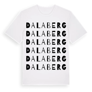 Dalaberg ordlek t-shirt – ekologisk bomull t-shirt från Pinshirt