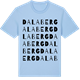 Blue Soul t-shirt med Dalaberg ordlek t-shirt