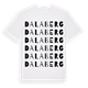 Dalaberg ordlek t-shirt
