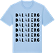 Blue Soul t-shirt med Dalaberg ordlek t-shirt