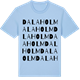Blue Soul t-shirt med Dalaholm ordlek t-shirt