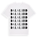 Dalalund ordlek t-shirt
